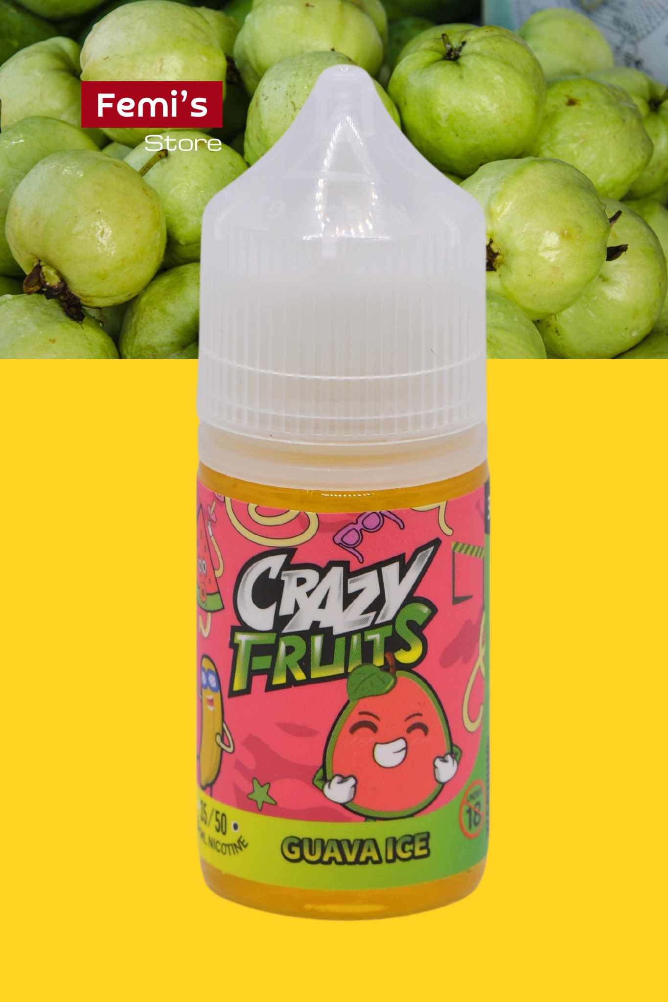 Tokyo Crazy Fruits Guava | 50 MG