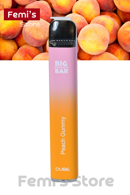 Big Bar | Cube Peach Gummy