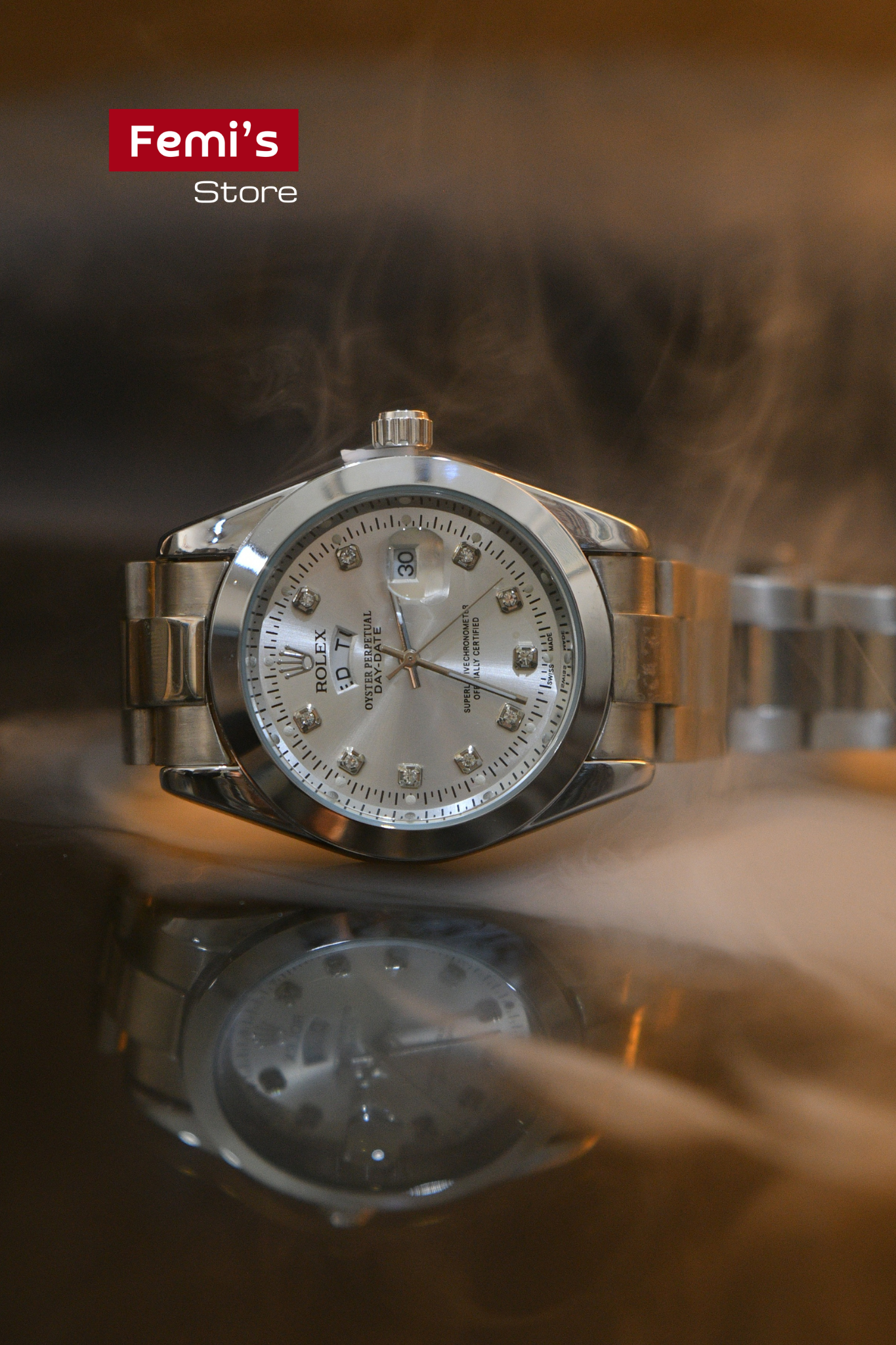 R Luxe Chrono Silver | Men